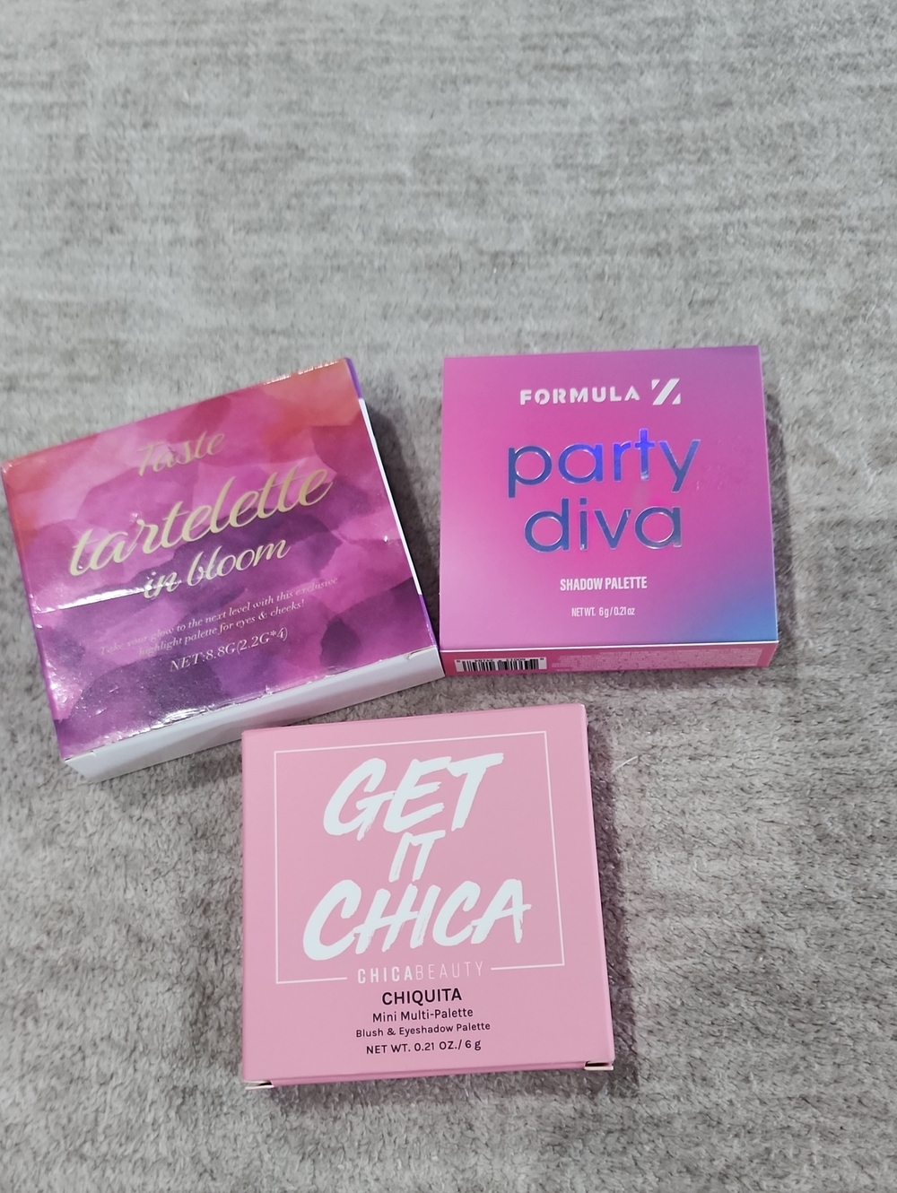 NWT 3 Eyeshadow Palette Bundle